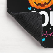 Nk Or Blue Cousin Loves You Pumpkin Halloween Gend Mousepad (Ecke)