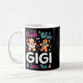Nk Or Blue Gigi Loves You Gender Reveal Christmas Kaffeetasse (Links)