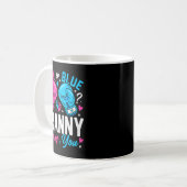 Nk Or Blue Granny Loves You Boxing Gender Reveal Kaffeetasse (Vorderseite Links)