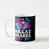 Nk Or Blue Great Gr Love You Baby Gender Reveal Kaffeetasse (Links)
