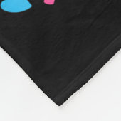 Nk Or Blue Sister Loves You Boxing Gender Reveal Fleecedecke (Ecke)