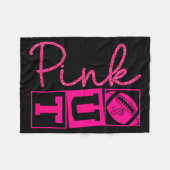 Nk Out Breast Cancer Awareness Football Srts Men C Fleecedecke (Vorderseite (Horizontal))