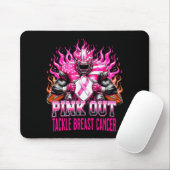 Nk Out Tackle Football Breast Cancer Awareness Men Mousepad (Mit Mouse)