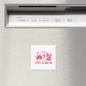 Nk Ribbon Breast Cancer Awareness Skeleton Women M Magnet (In Situ (Geschirrspüler))