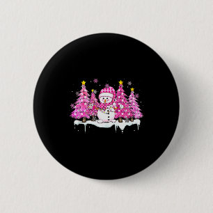 Nk Schneemann Schneemann Frohe Weihnachtsbaum Frau Button