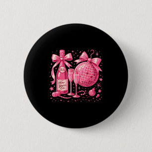 Nk Silvester 2026 Disco Champagner Party Button