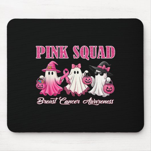 Nk Squad Breast Cancer Awareness Boo For Kids Todd Mousepad (Vorne)