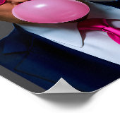 Nk Sungles Funny Donald Trump Nk Bubble Gum 2024  Poster (Ecke)