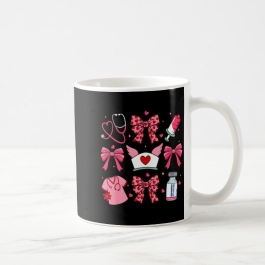 Nk Valentine Nurse Coquette Bow Cuds Favorite Kaffeetasse (Rechts)