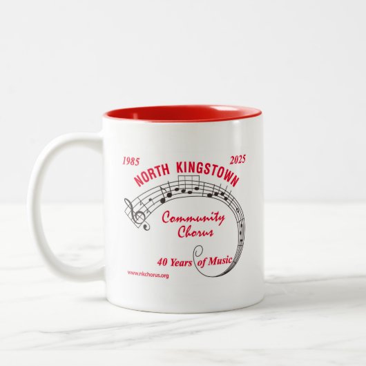 NKCC 40. Zwei-Tone-Tasse Zweifarbige Tasse (Links)