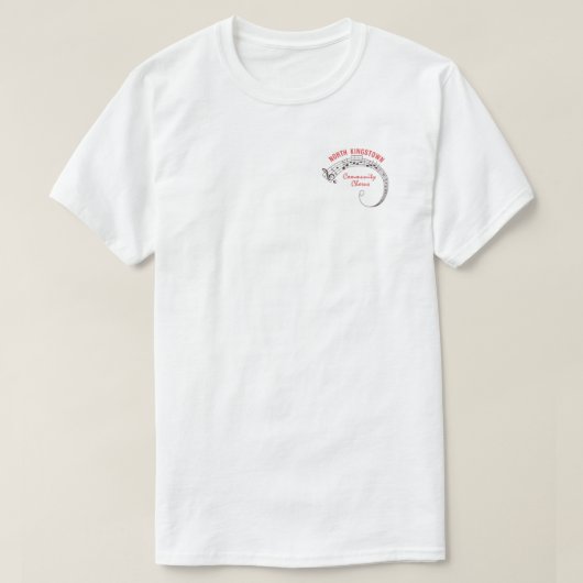 NKCC White T - Shirt (Design vorne)