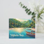 Nkhata Bay Malawi Postkarte (Stehend Vorderseite)