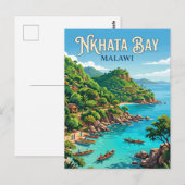 Nkhata Bay Malawi Postkarte (Vorne/Hinten)