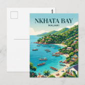 Nkhata Bay Malawi Postkarte (Vorne/Hinten)