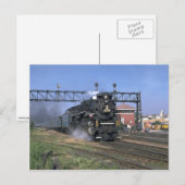 NKP 2-8-4 Berkshire Postkarte (Vorne/Hinten)