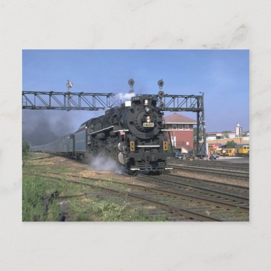 NKP 2-8-4 Berkshire Postkarte (Vorderseite)