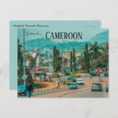 Nlongkak Yaounde Kamerun Postkarte (Vorne/Hinten)