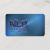 🤖 NLP Engineer Chatbot Developer AI QR Code Cards Visitenkarte (Vorderseite)