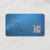 🤖 NLP Engineer Chatbot Developer AI QR Code Cards Visitenkarte (Rückseite)