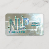 🤖 NLP Engineer Chatbot Developer Conversation AI Visitenkarte (Vorderseite)