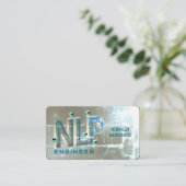 🤖 NLP Engineer Chatbot Developer Conversation AI Visitenkarte (Stehend Vorderseite)