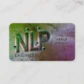 🤖 NLP Engineer Chatbot Developer Conversation AI Visitenkarte (Vorderseite)