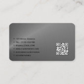 🤖 NLP Engineer Chatbot Developer Conversation AI Visitenkarte (Rückseite)