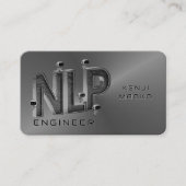 🤖 NLP Engineer Chatbot Developer Conversation AI Visitenkarte (Vorderseite)