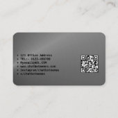 🤖 NLP Engineer Chatbot Developer Conversation AI Visitenkarte (Rückseite)