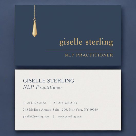 NLP Practitioner Professional Visitenkarte