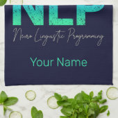 NLP-Programmierer und Ausbilder für Neurolinguisti Geschirrtuch (Gefaltet)