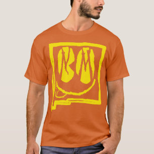 NM Eyes New Mexico Grunge lächeln Gesicht schwarze T-Shirt