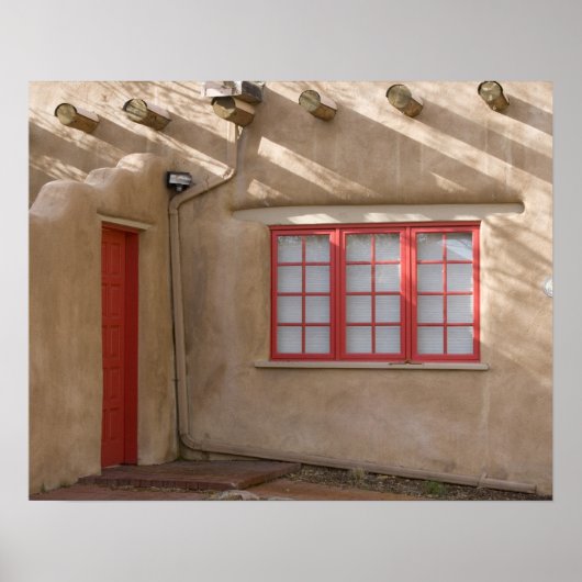 NM, New Mexico, Santa Fe, Canyon Road, legendär Poster (Vorne)