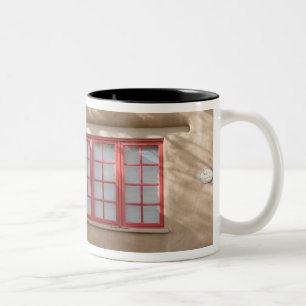 NM, New Mexico, Santa Fe, Canyon Road, legendär Zweifarbige Tasse
