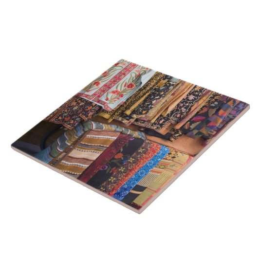 NM, New Mexico, Santa Fe, Navajo Bekleidung, Fliese (Seite)