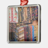 NM, New Mexico, Santa Fe, Navajo Bekleidung, Ornament Aus Metall (Links)