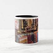 NM, New Mexico, Santa Fe, Navajo Bekleidung, Zweifarbige Tasse (Mittel)