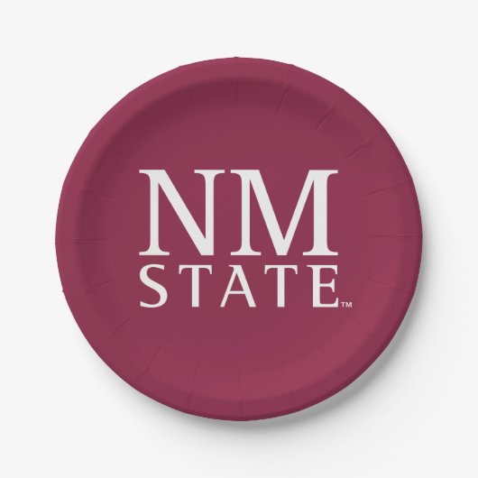 NM State Pappteller (Vorderseite)