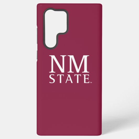 NM State Samsung Galaxy Hülle (Rückseite)