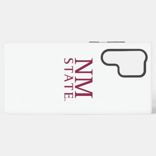 NM State Samsung Galaxy Hülle (Rückseite (Horizontal))