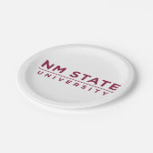 NM State University Pappteller (Schrägansicht)
