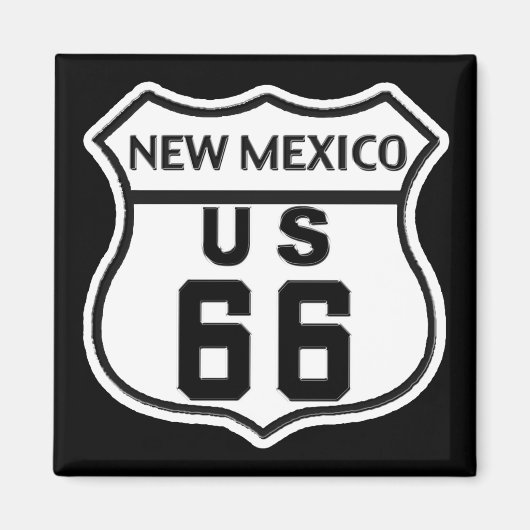 NM US ROUTE 66 MAGNET (Vorne)