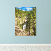 NM-Wasserfälle Leinwanddruck (Insitu (Holzboden))