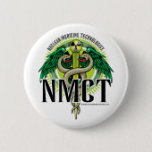 NMCT Caduceus Button (Vorderseite)