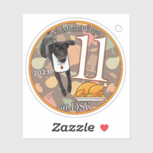 NMD bei DSK - Abzeichen-Sticker im November 2023 Aufkleber