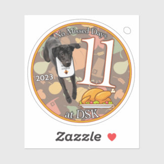 NMD bei DSK - Abzeichen-Sticker im November 2023 Aufkleber