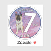 NMD bei DSK - Abzeichen-Sticker vom Juli 2023 Aufkleber (Blatt)