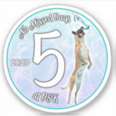 NMD bei DSK - Abzeichen-Sticker vom Mai 2023 Aufkleber (Vorderseite)