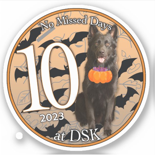 NMD bei DSK - Abzeichen vom Oktober 2023 Aufkleber (Vorderseite)