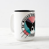 NMD-Circle-Design Zweifarbige Tasse (Vorderseite Links)